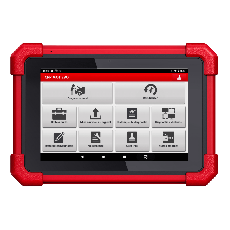 CRP MOT IV – Diag complet avec VCI Bluetooth